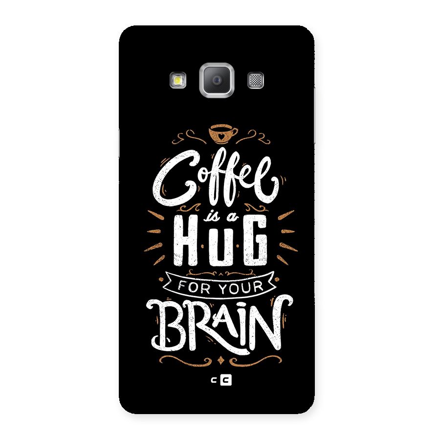 Coffee Brain Back Case for Galaxy A7