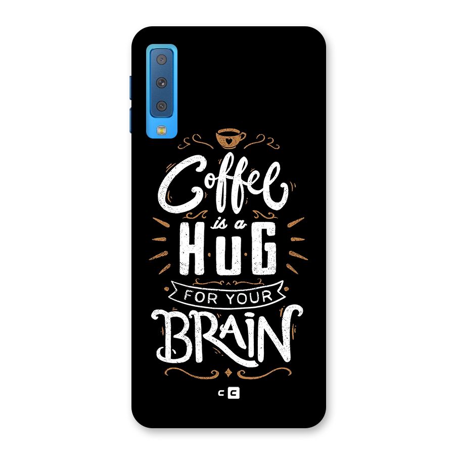 Coffee Brain Back Case for Galaxy A7 (2018)