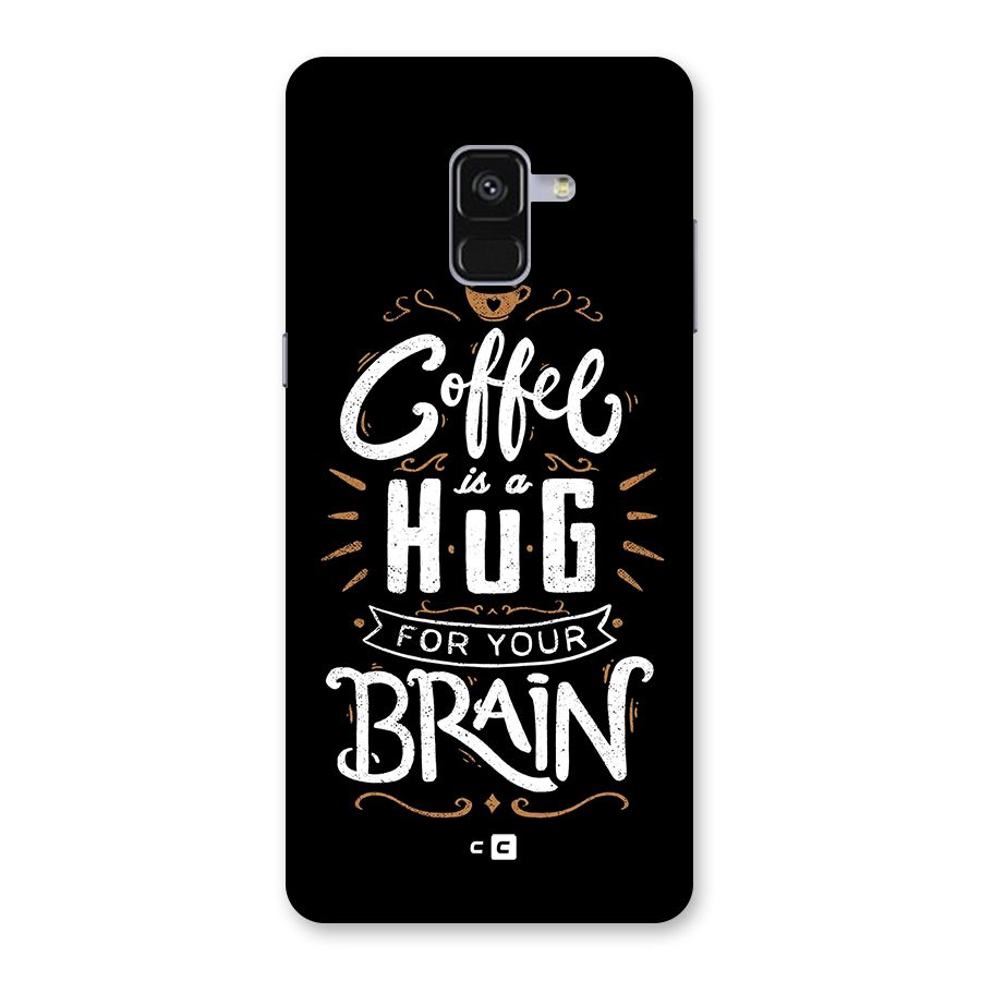 Coffee Brain Back Case for Galaxy A8 Plus
