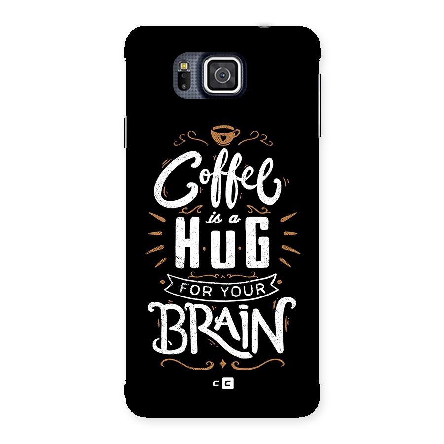 Coffee Brain Back Case for Galaxy Alpha