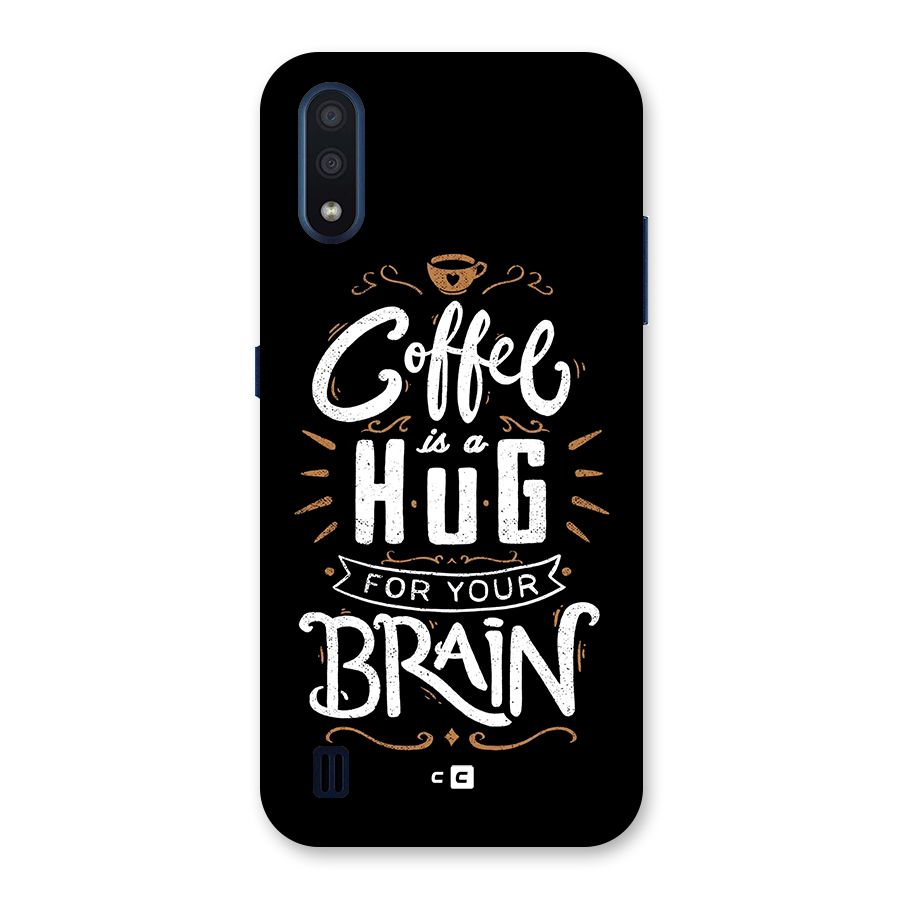 Coffee Brain Back Case for Galaxy M01