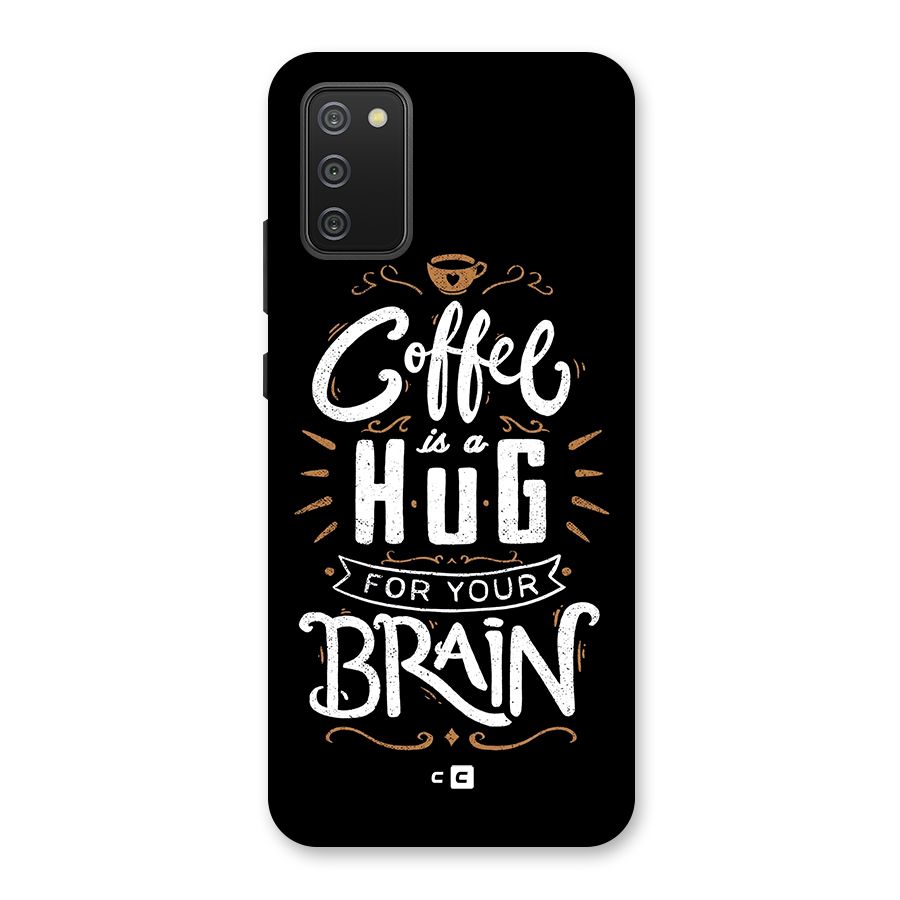 Coffee Brain Back Case for Galaxy M02s