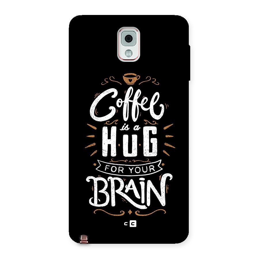 Coffee Brain Back Case for Galaxy Note 3