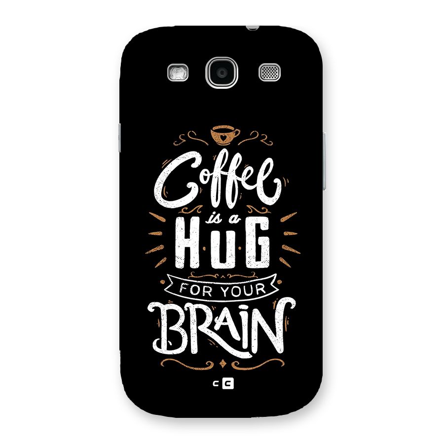 Coffee Brain Back Case for Galaxy S3