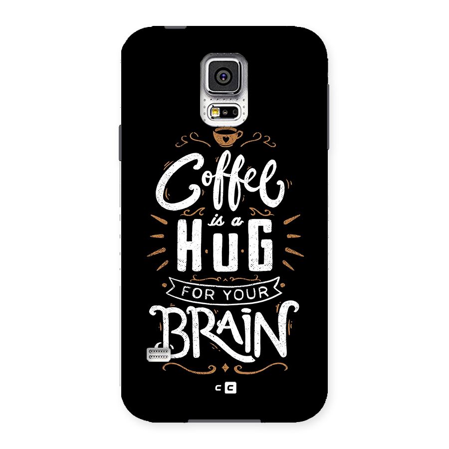 Coffee Brain Back Case for Galaxy S5