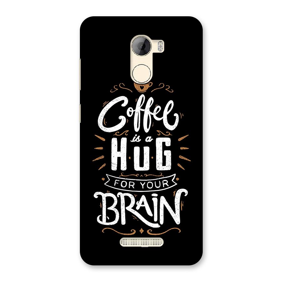 Coffee Brain Back Case for Gionee A1 LIte