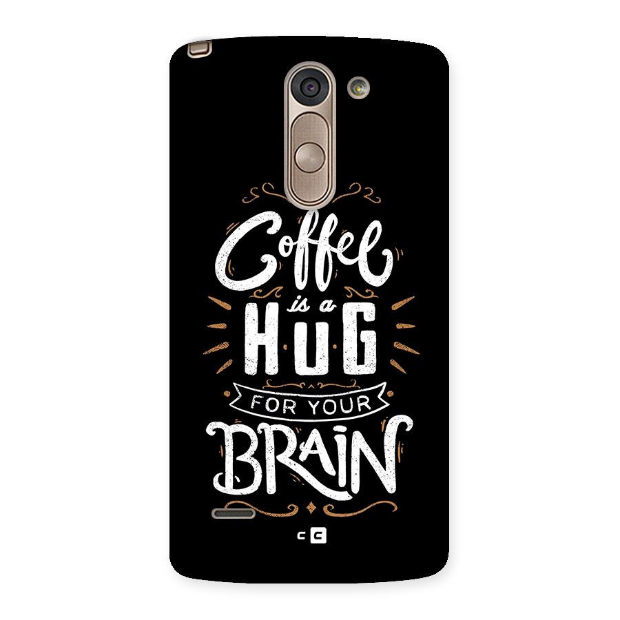 Coffee Brain Back Case for LG G3 Stylus