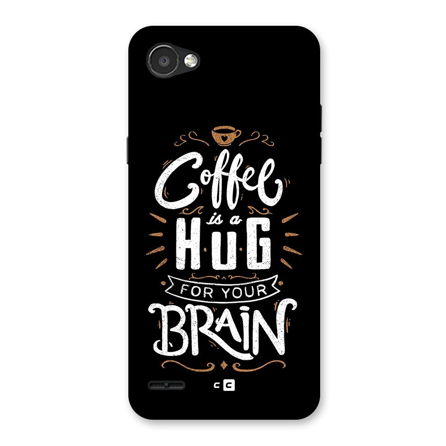 Coffee Brain Back Case for LG Q6