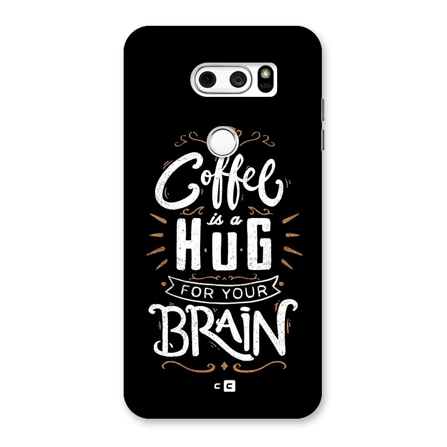 Coffee Brain Back Case for LG V30