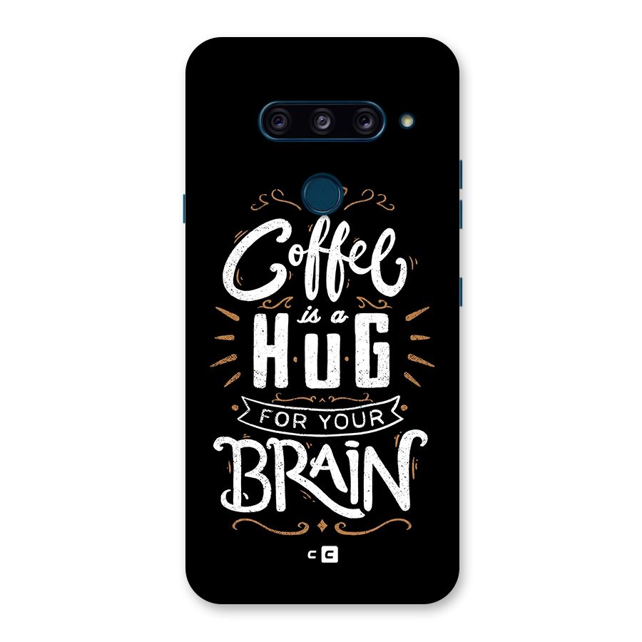 Coffee Brain Back Case for LG  V40 ThinQ