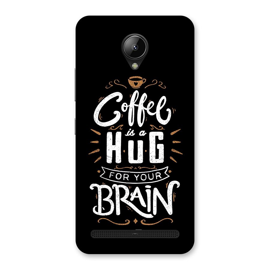 Coffee Brain Back Case for Lenovo C2