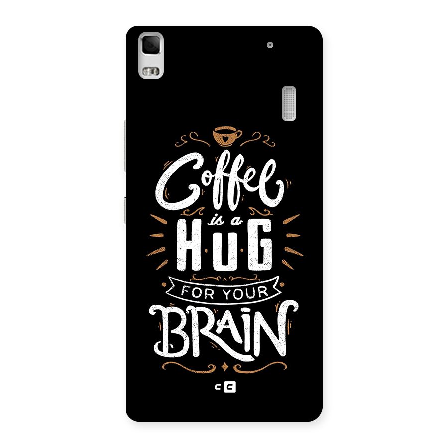 Coffee Brain Back Case for Lenovo K3 Note