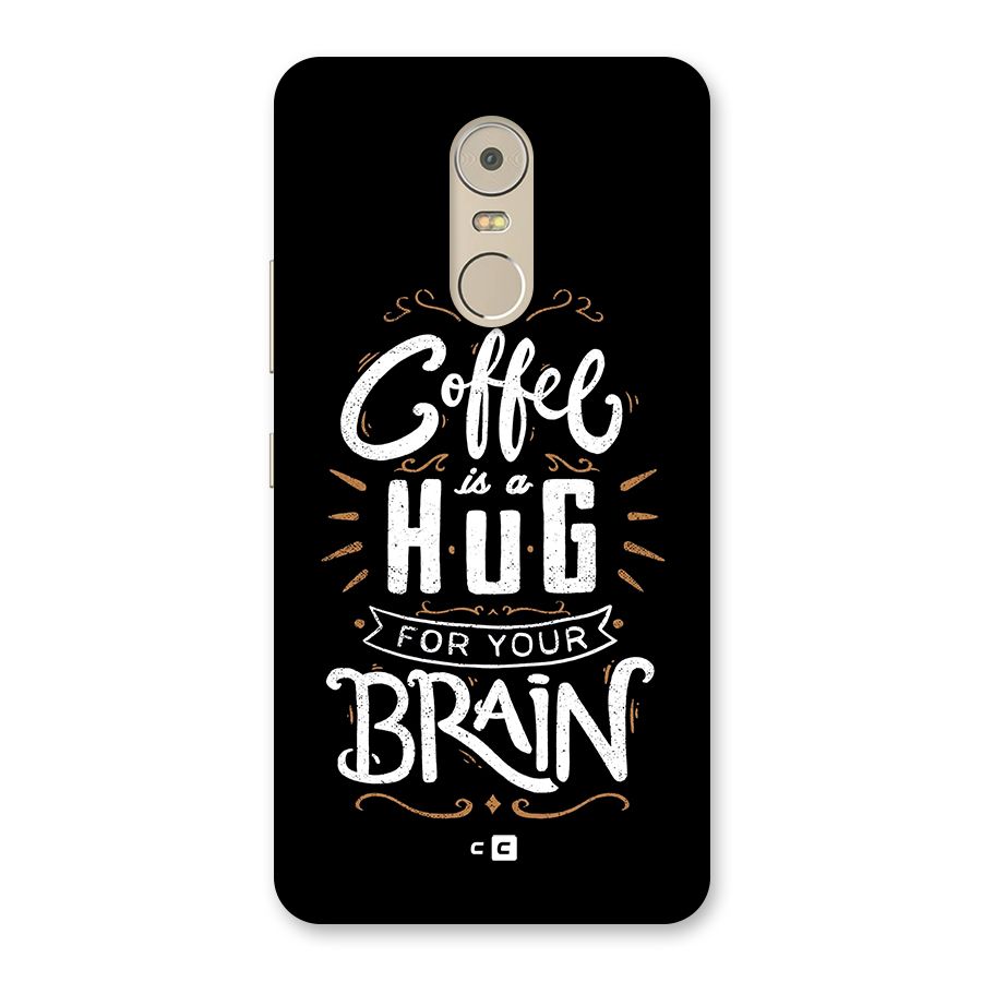 Coffee Brain Back Case for Lenovo K6 Note