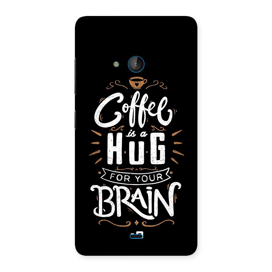 Coffee Brain Back Case for Lumia 540