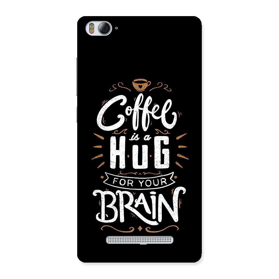 Coffee Brain Back Case for Mi4i