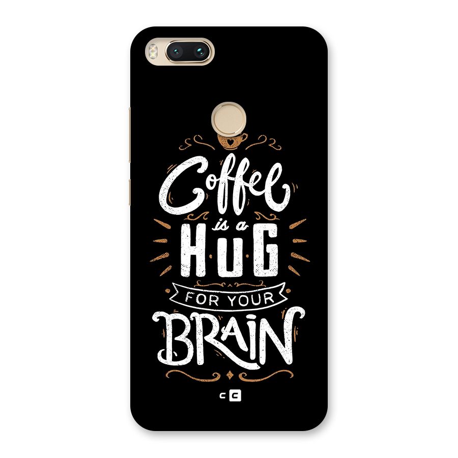 Coffee Brain Back Case for Mi A1