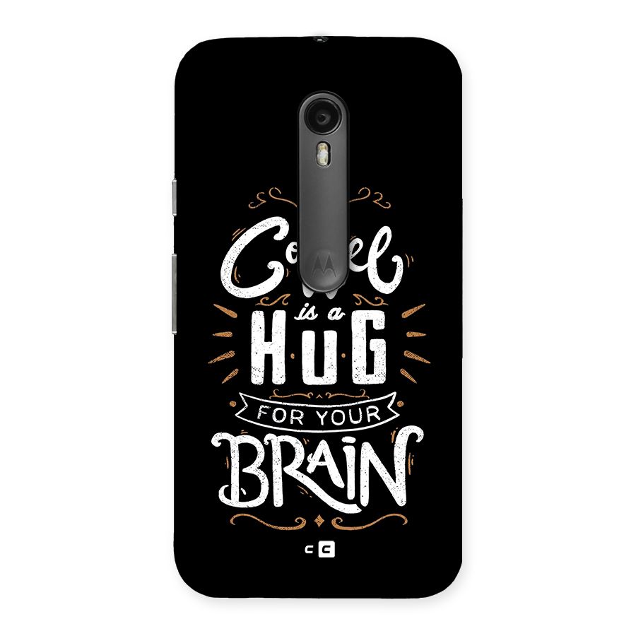 Coffee Brain Back Case for Moto G3