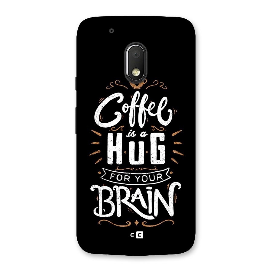 Coffee Brain Back Case for Moto G4 Play