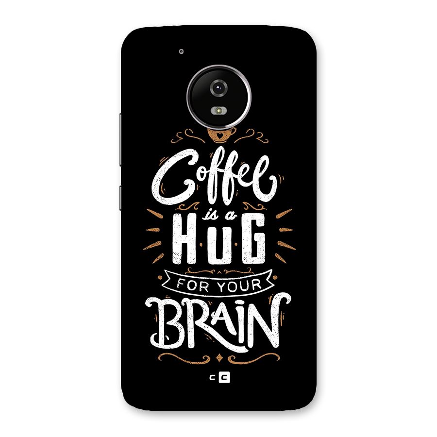 Coffee Brain Back Case for Moto G5