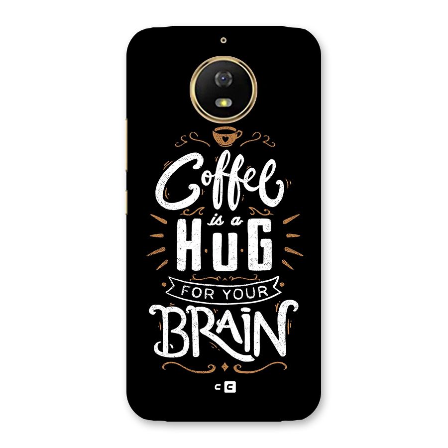 Coffee Brain Back Case for Moto G5s