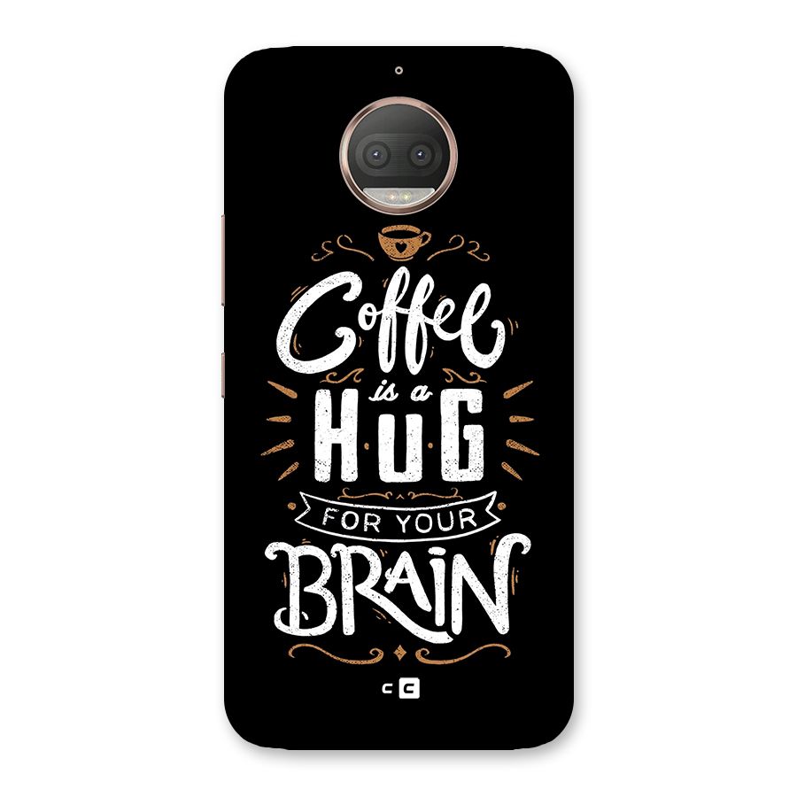 Coffee Brain Back Case for Moto G5s Plus