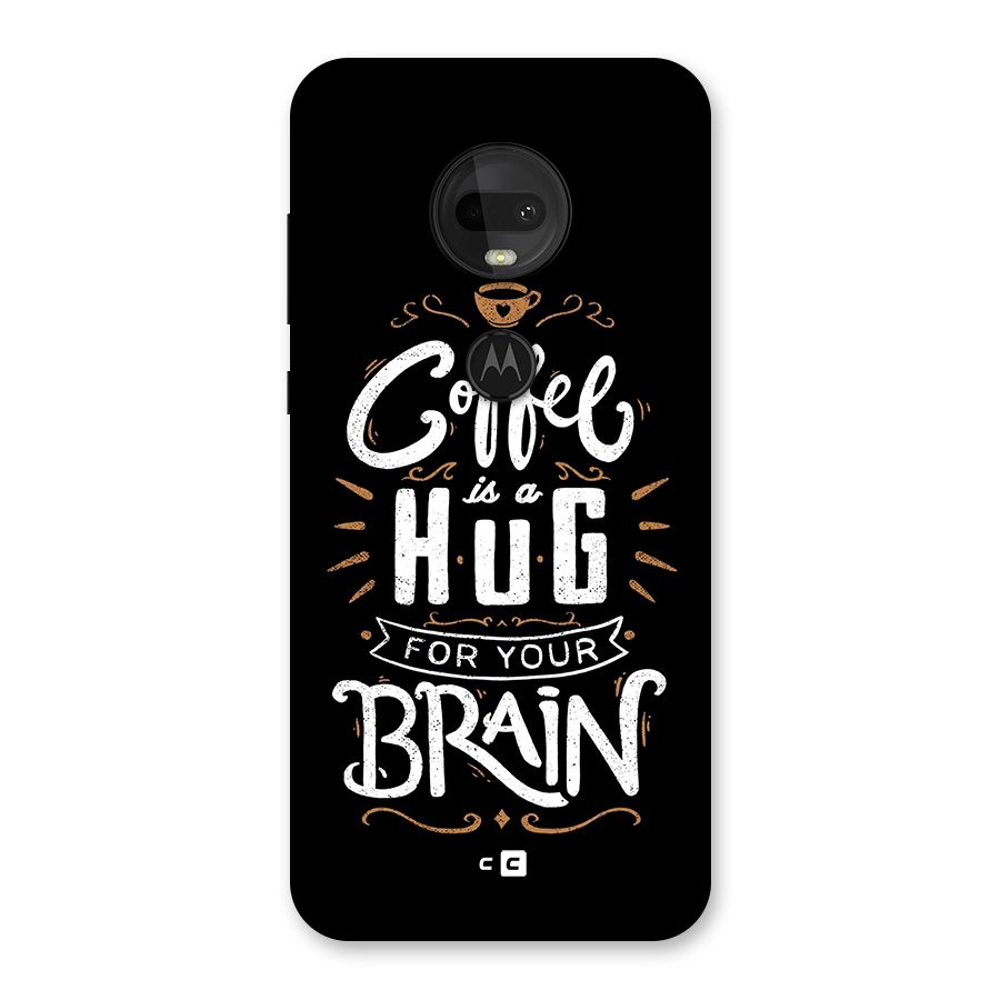 Coffee Brain Back Case for Moto G7