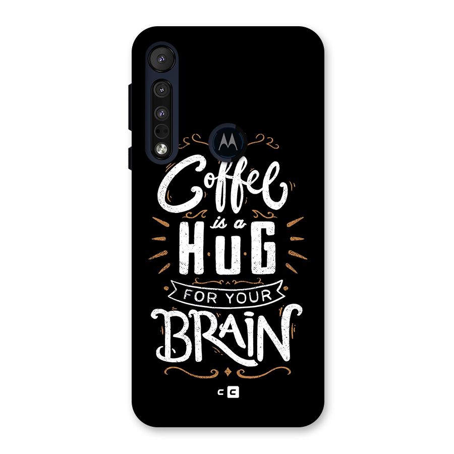 Coffee Brain Back Case for Motorola One Macro