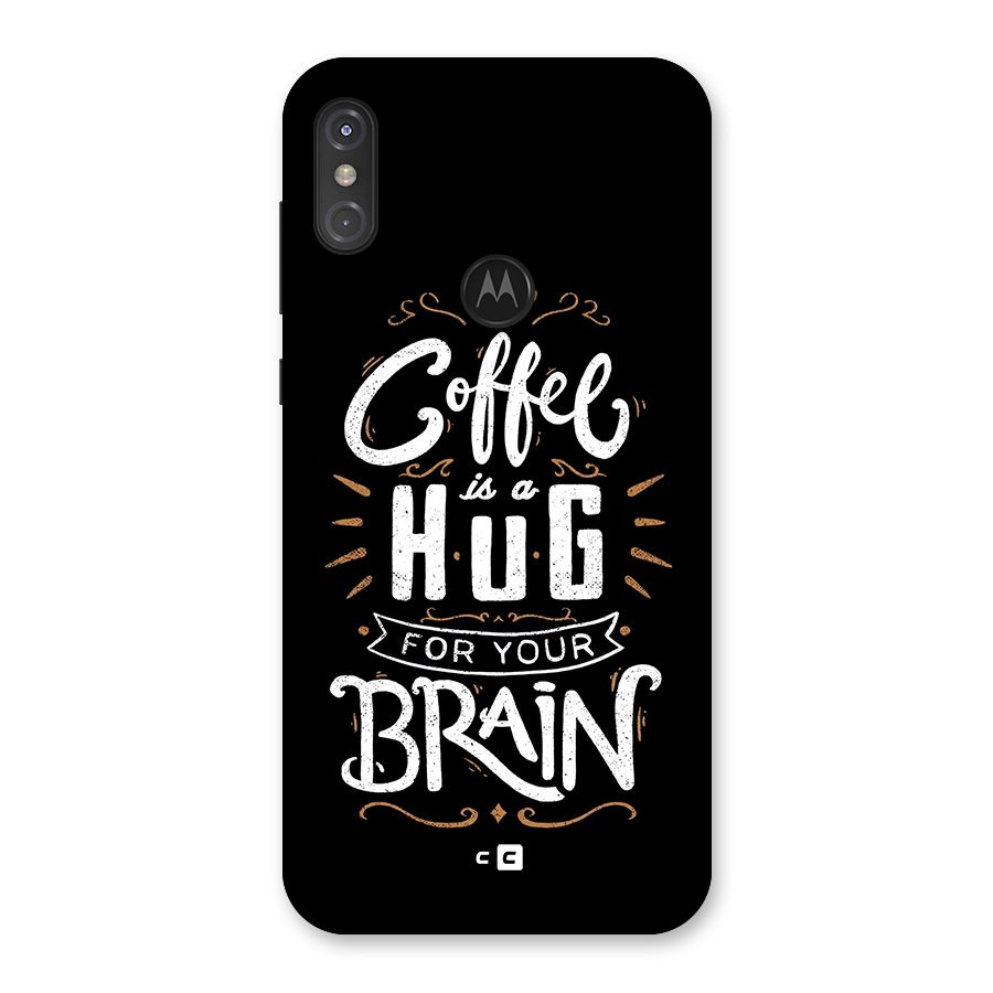 Coffee Brain Back Case for Motorola One Power
