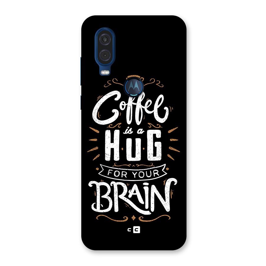 Coffee Brain Back Case for Motorola One Vision