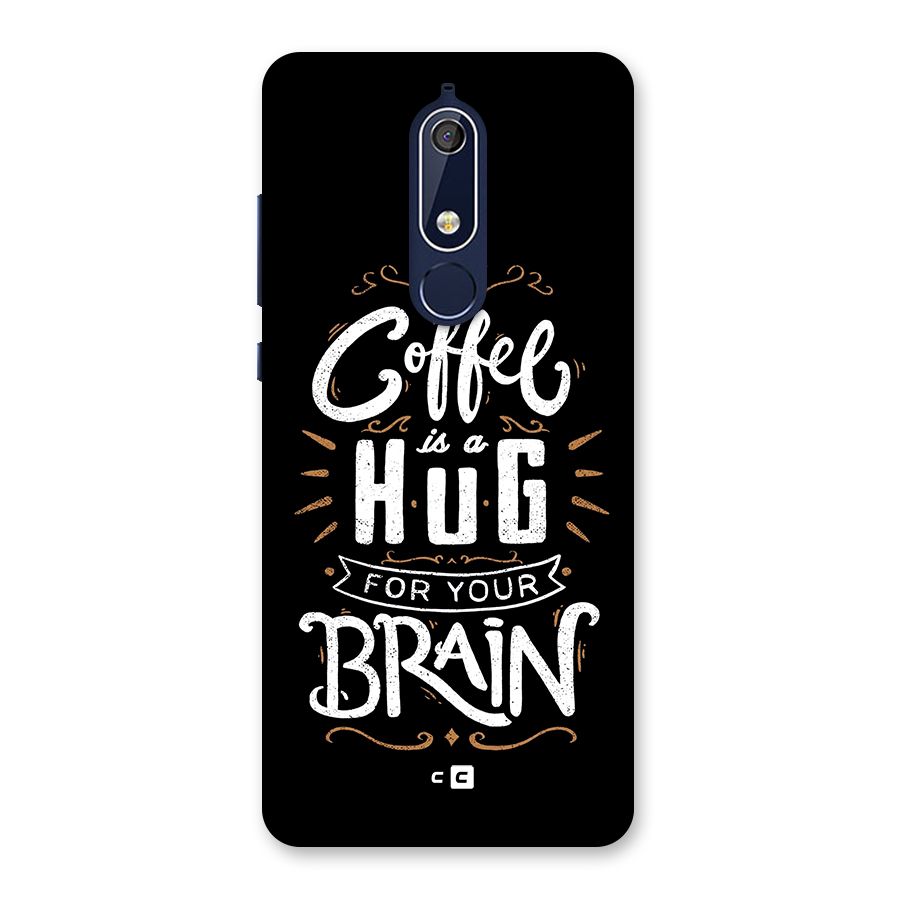 Coffee Brain Back Case for Nokia 5.1