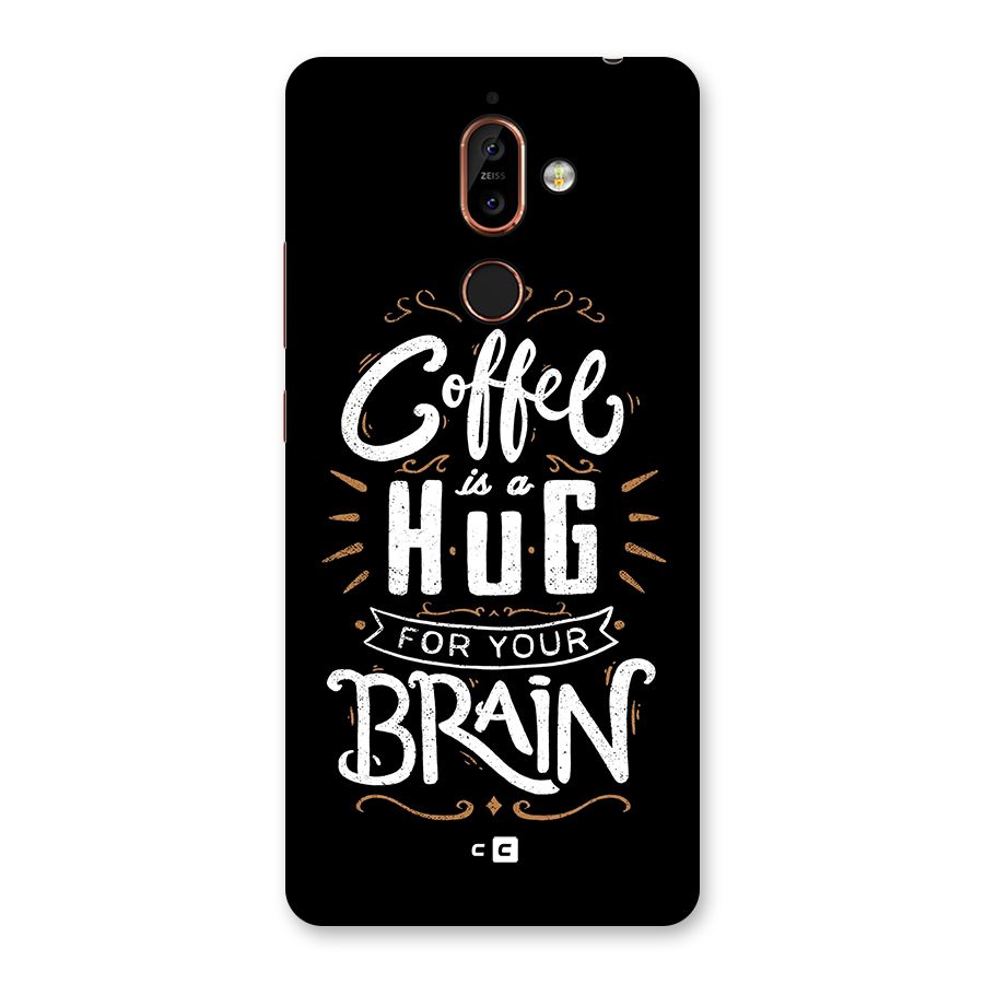 Coffee Brain Back Case for Nokia 7 Plus