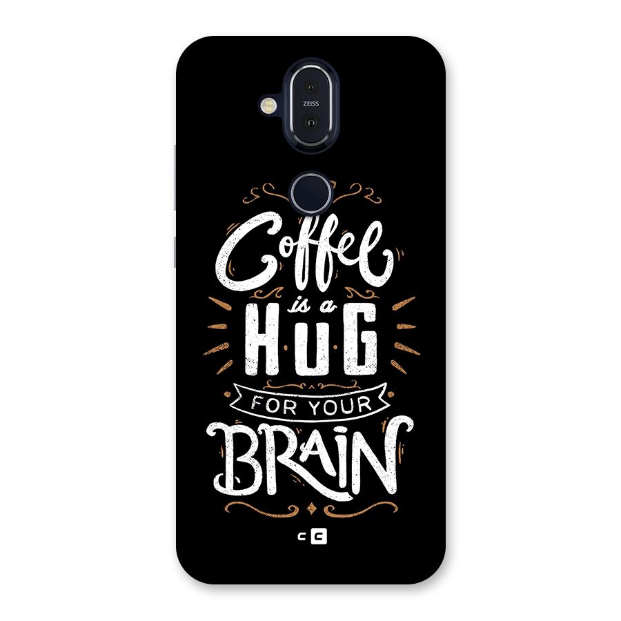 Coffee Brain Back Case for Nokia 8.1