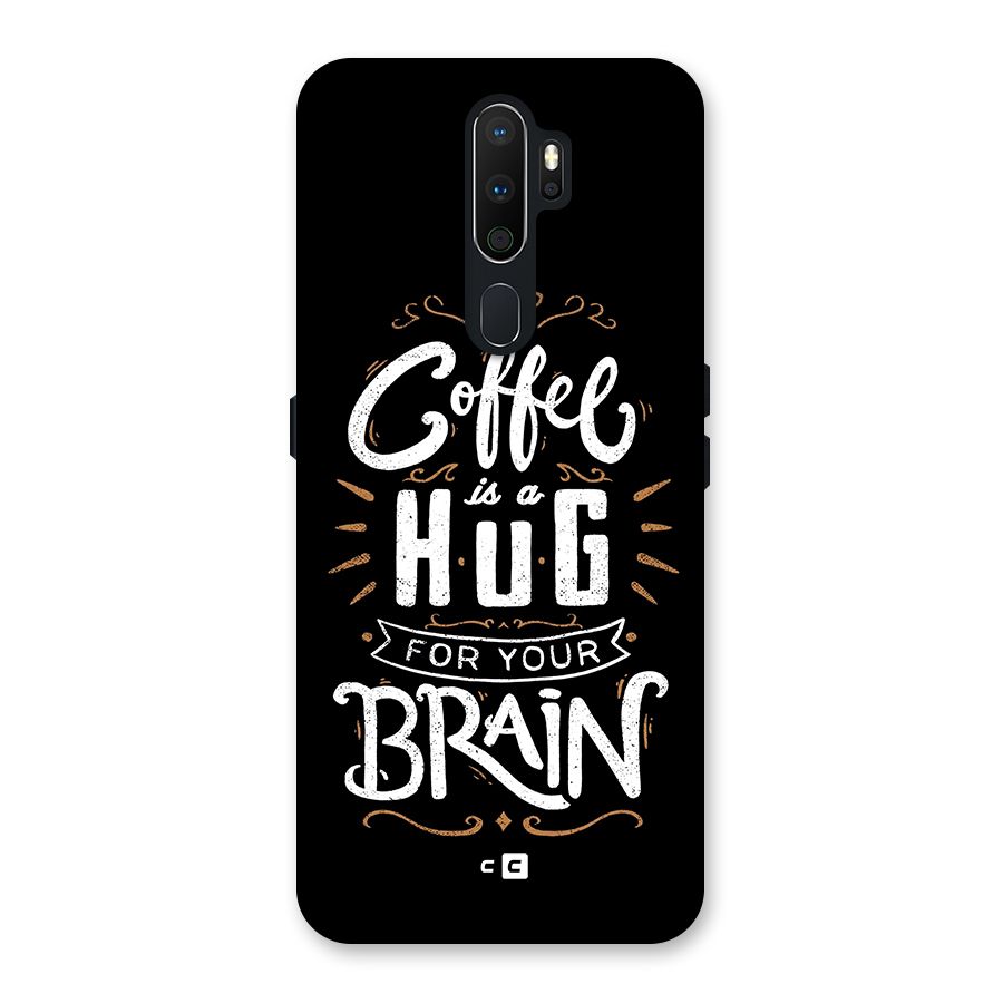 Coffee Brain Back Case for Oppo A5 (2020)