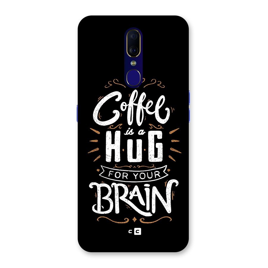 Coffee Brain Back Case for Oppo A9