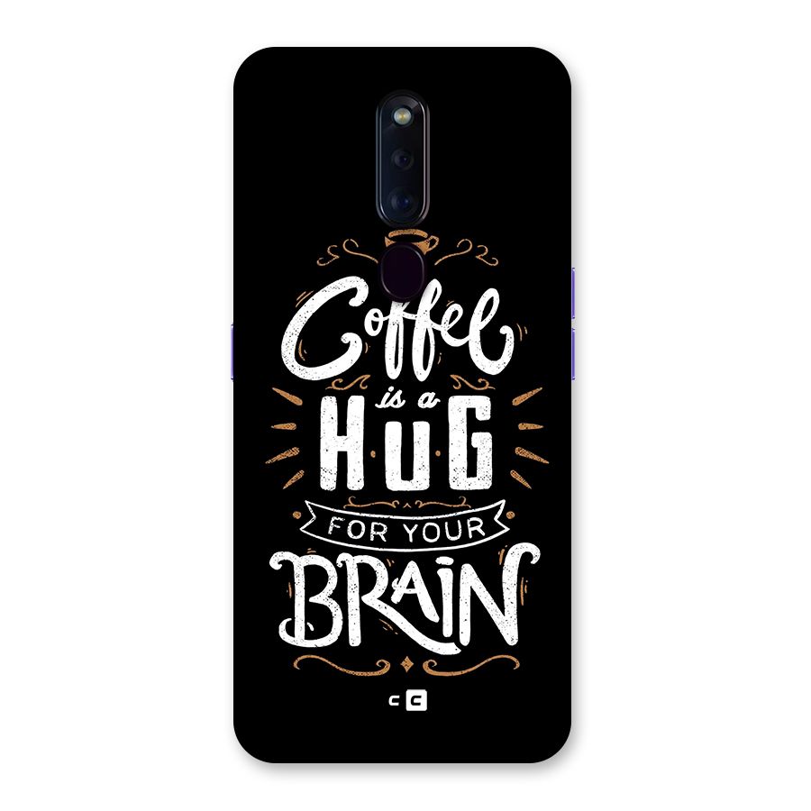 Coffee Brain Back Case for Oppo F11 Pro