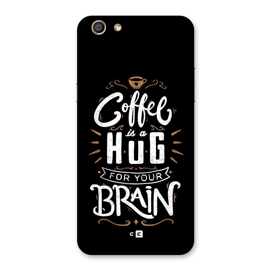 Coffee Brain Back Case for Oppo F3