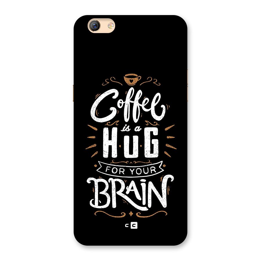 Coffee Brain Back Case for Oppo F3 Plus