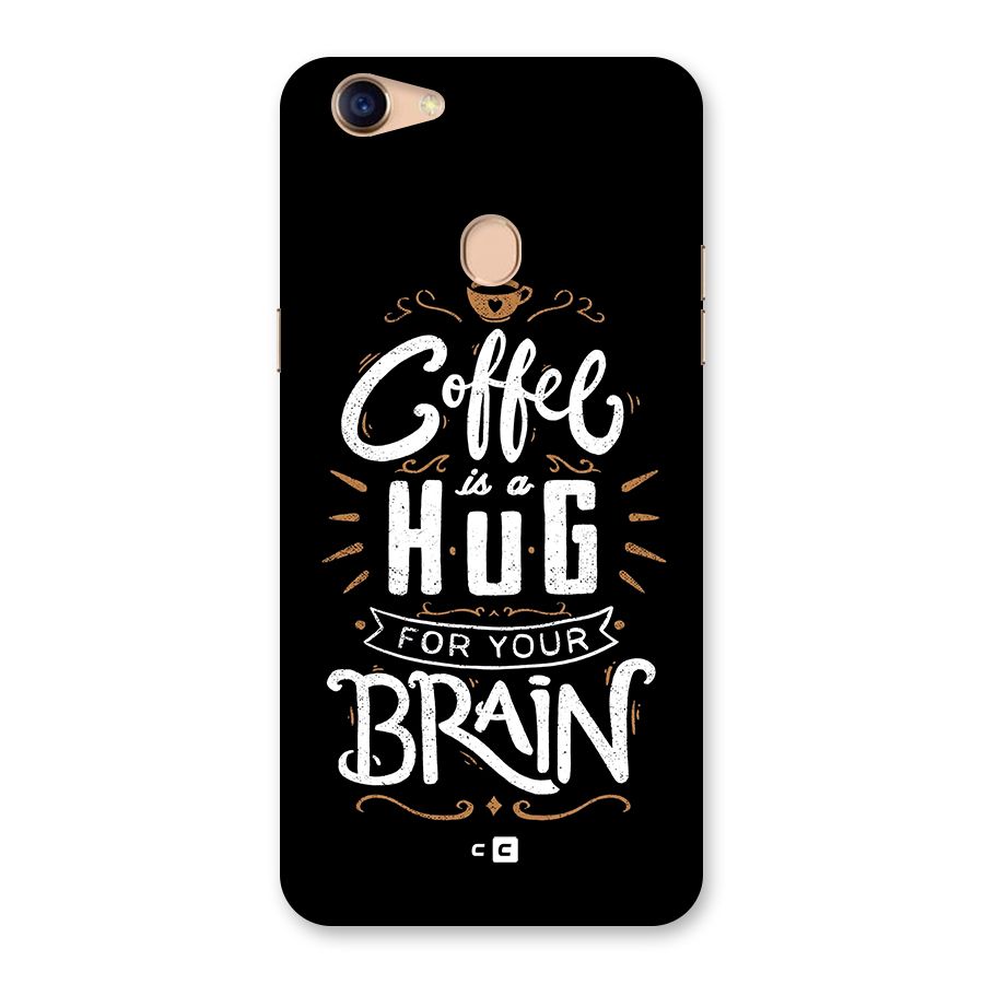 Coffee Brain Back Case for Oppo F5 Youth