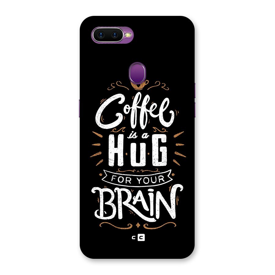 Coffee Brain Back Case for Oppo F9