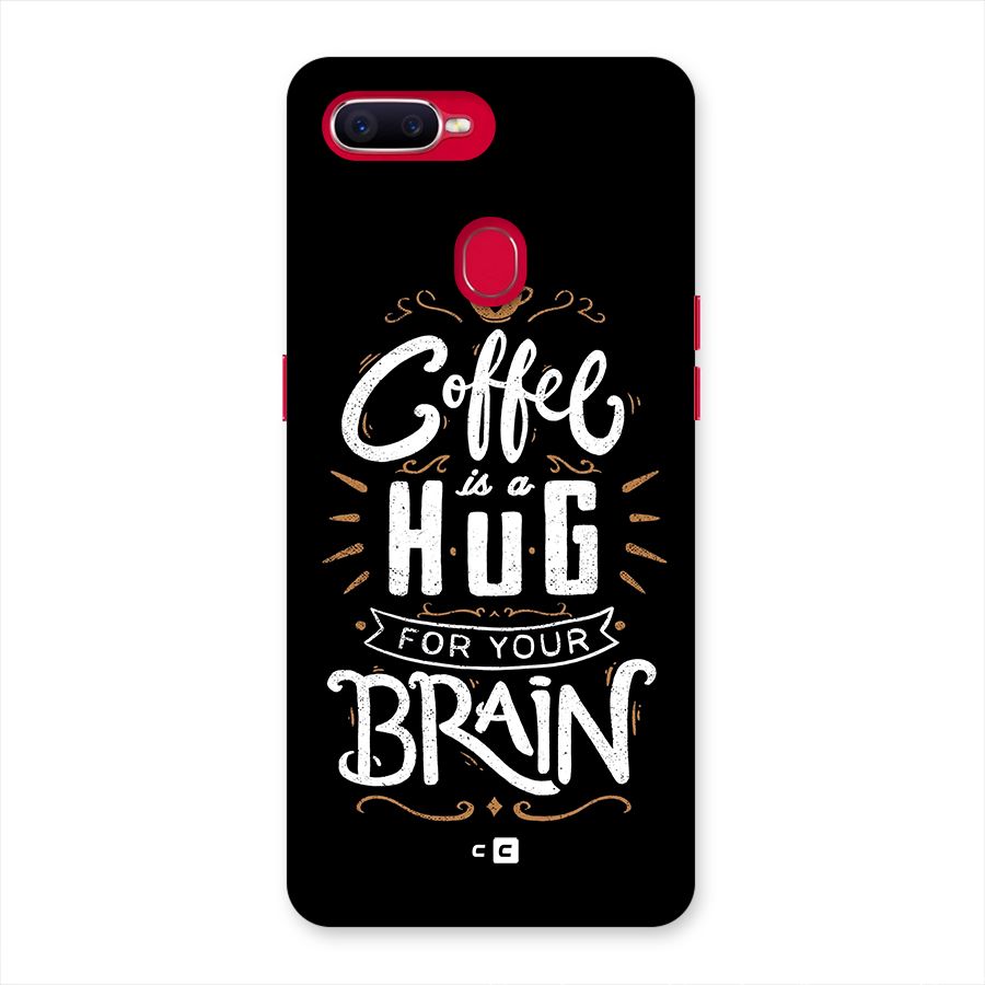 Coffee Brain Back Case for Oppo F9 Pro