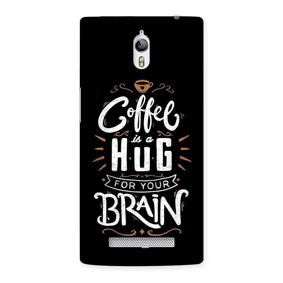 Coffee Brain Back Case for Oppo Find 7