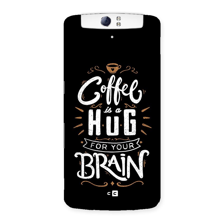 Coffee Brain Back Case for Oppo N1