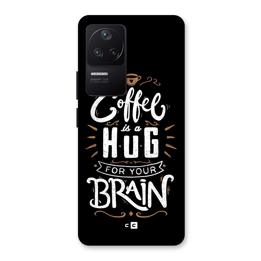 Coffee Brain Back Case for Poco F4 5G