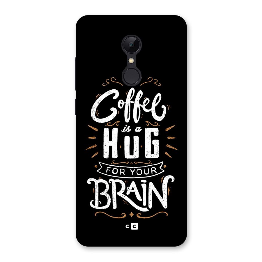 Coffee Brain Back Case for Redmi 5