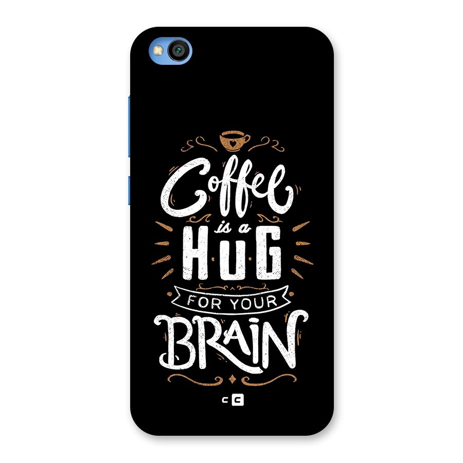 Coffee Brain Back Case for Redmi Go