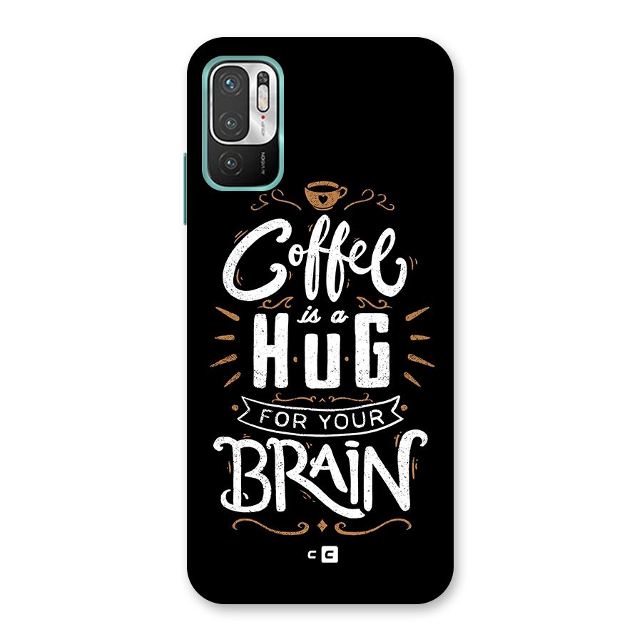 Coffee Brain Back Case for Redmi Note 10T 5G