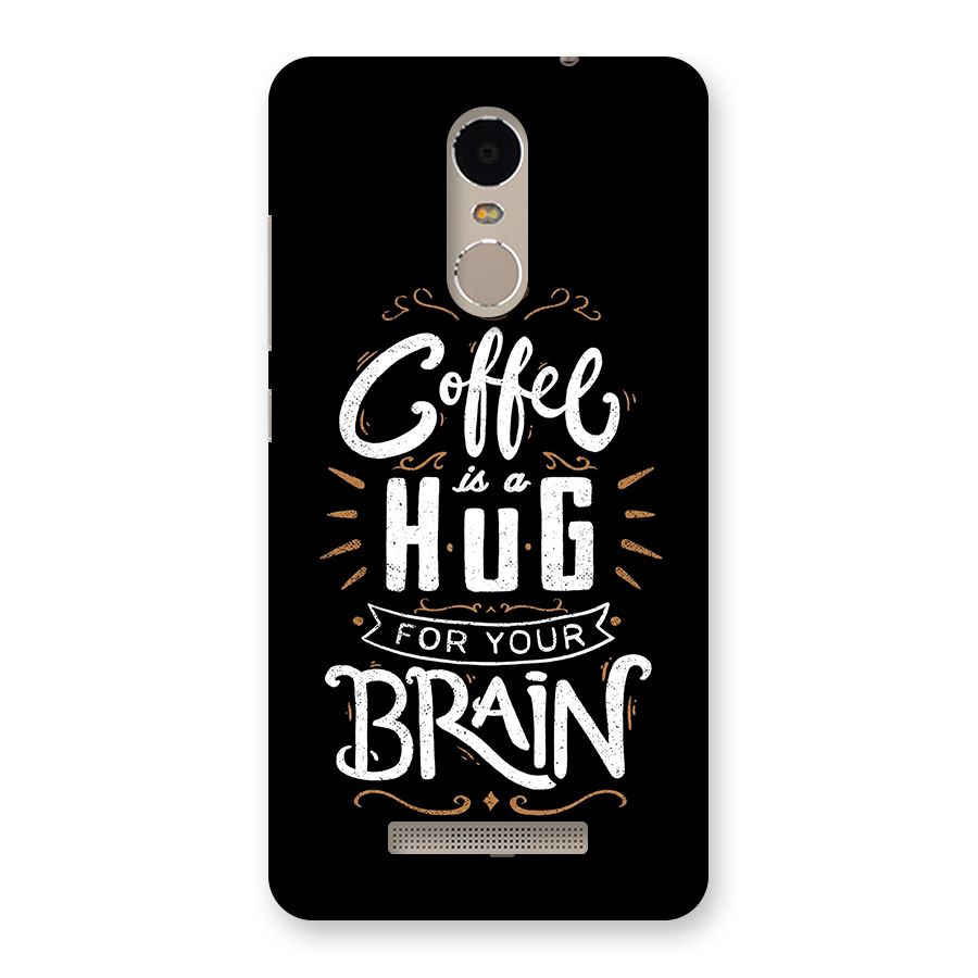Coffee Brain Back Case for Redmi Note 3