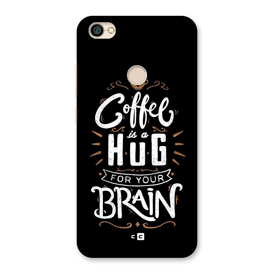 Coffee Brain Back Case for Redmi Y1 2017