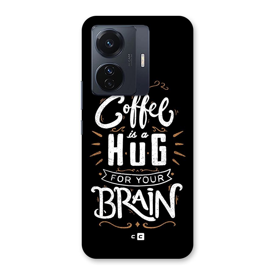 Coffee Brain Back Case for Vivo T1 Pro