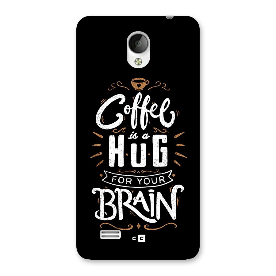 Coffee Brain Back Case for Vivo Y21